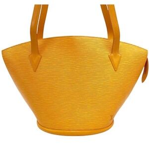 Louis Vuitton Jacques Shopping Bag Yellow Shoulder Saint